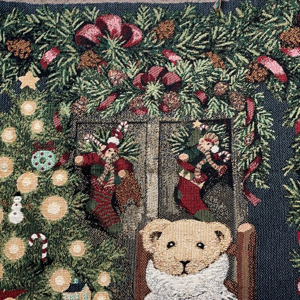 Cherished Teddies Holiday Blanket